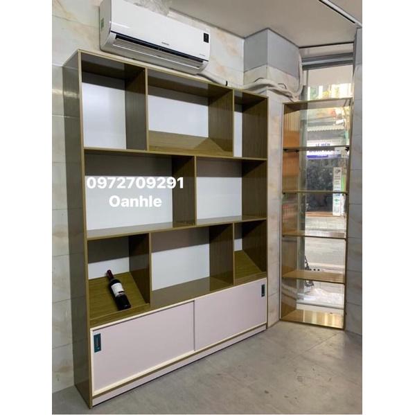 kệ trang trí - kệ sách nhựa đài loan