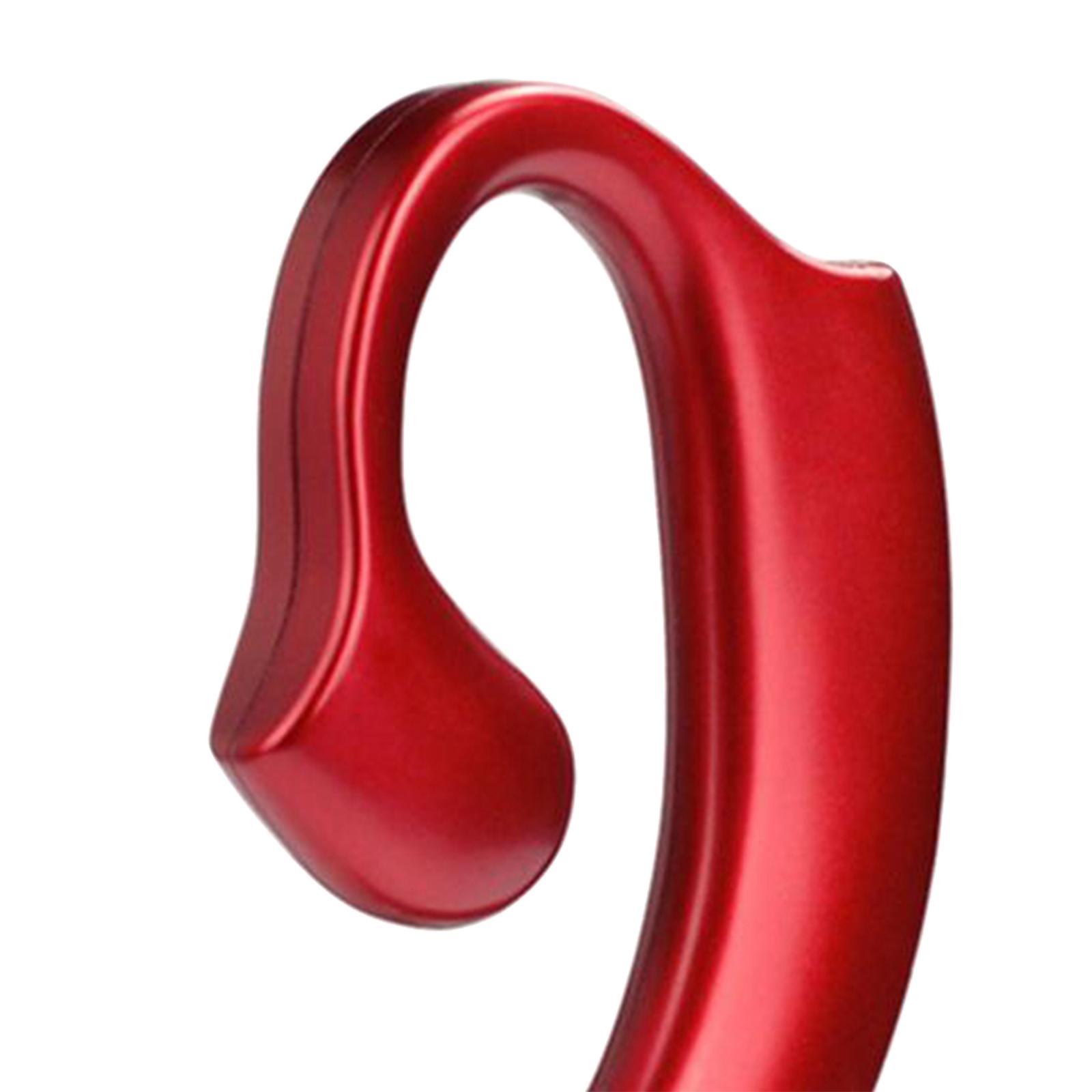 Headphones Wireless  with Microphone for Office Sports Business Red