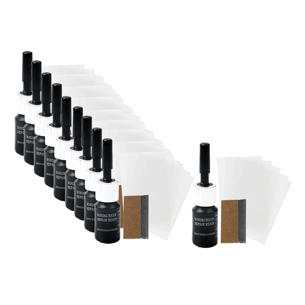 10x Car Windscreen Windshield   Kit For Chips Cracks Scratches