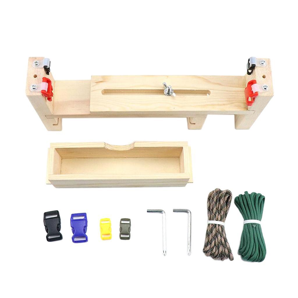 Bracelet Knitting Tool Wristband Maker Rope Weave Braiding Crafting Tool