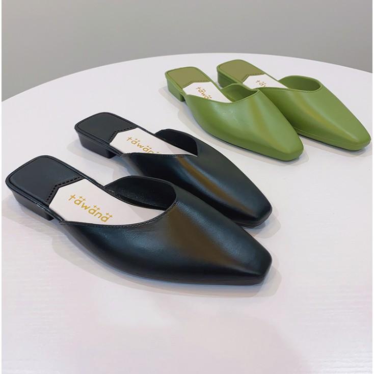 Giày bệt nữ mũi vuông