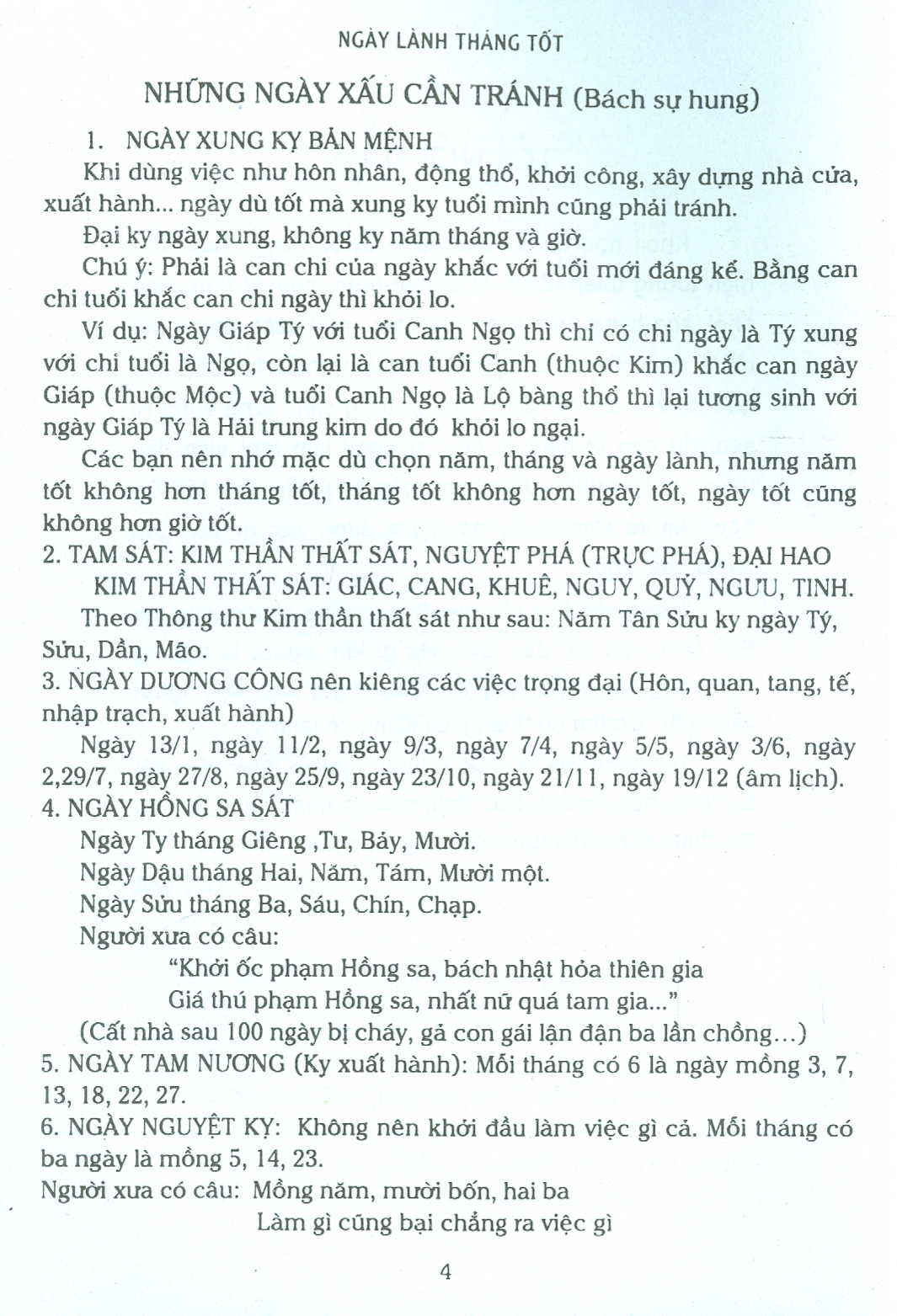 Ngày Lành Tháng Tốt Năm Quý Mão 2023