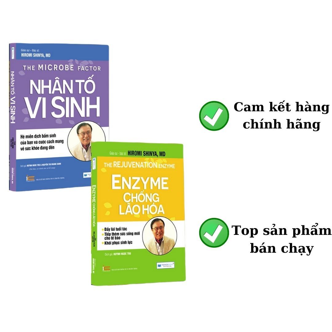 Combo Nhân Tố Vi Sinh + Enzyme Chống Lão Hoá (Tái bản)