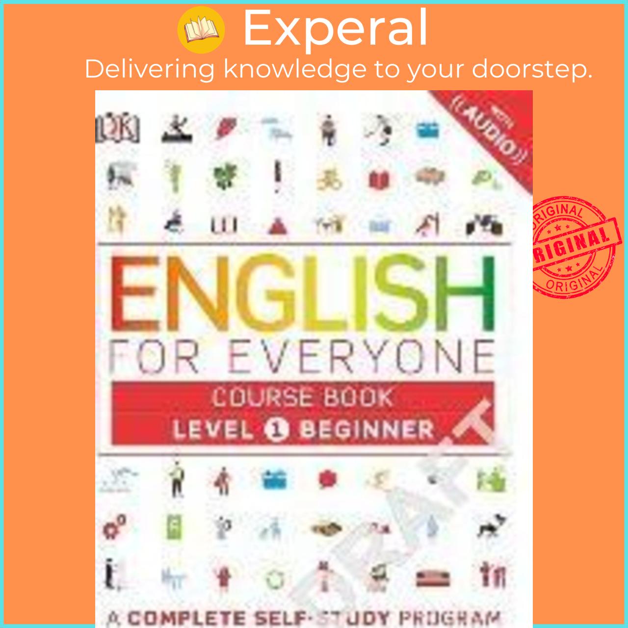 Sách - English for Everyone: Level 1: Beginner, Course Book : A Complete Self-Study Program by DK