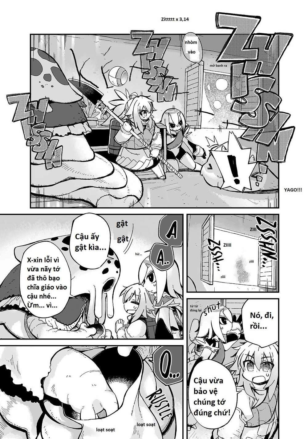 ngay cả khi hậu tận thế, thật hạnh phúc vẫn còn được sống... chapter 12 7