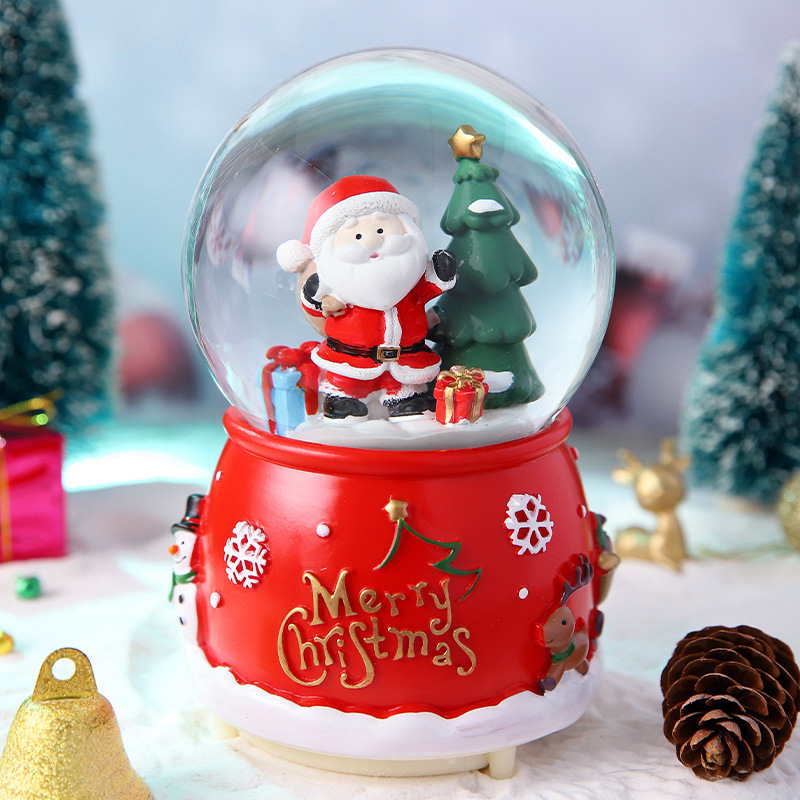 Quả cầu tuyết ông già noel