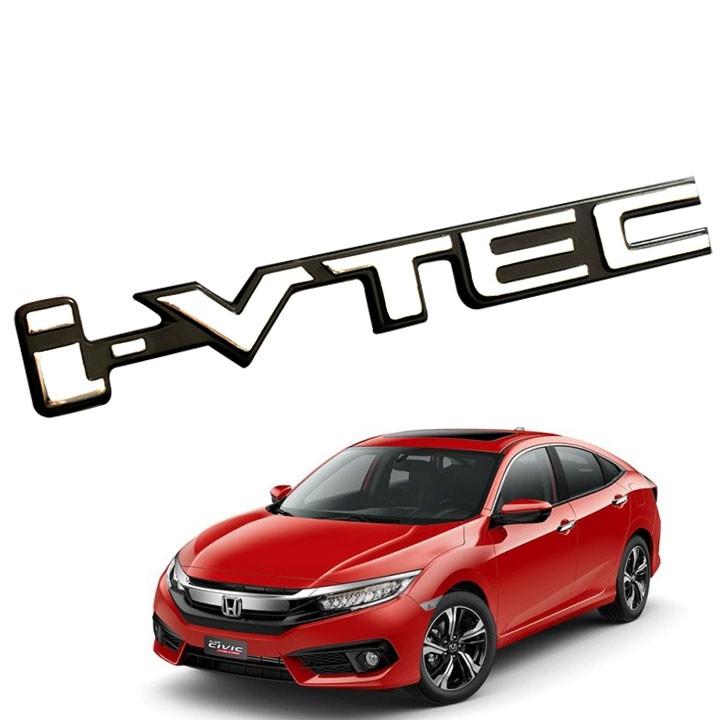 Tem Logo Chữ Nổi I Vtec Dán Đuôi Xe siêu rẻ