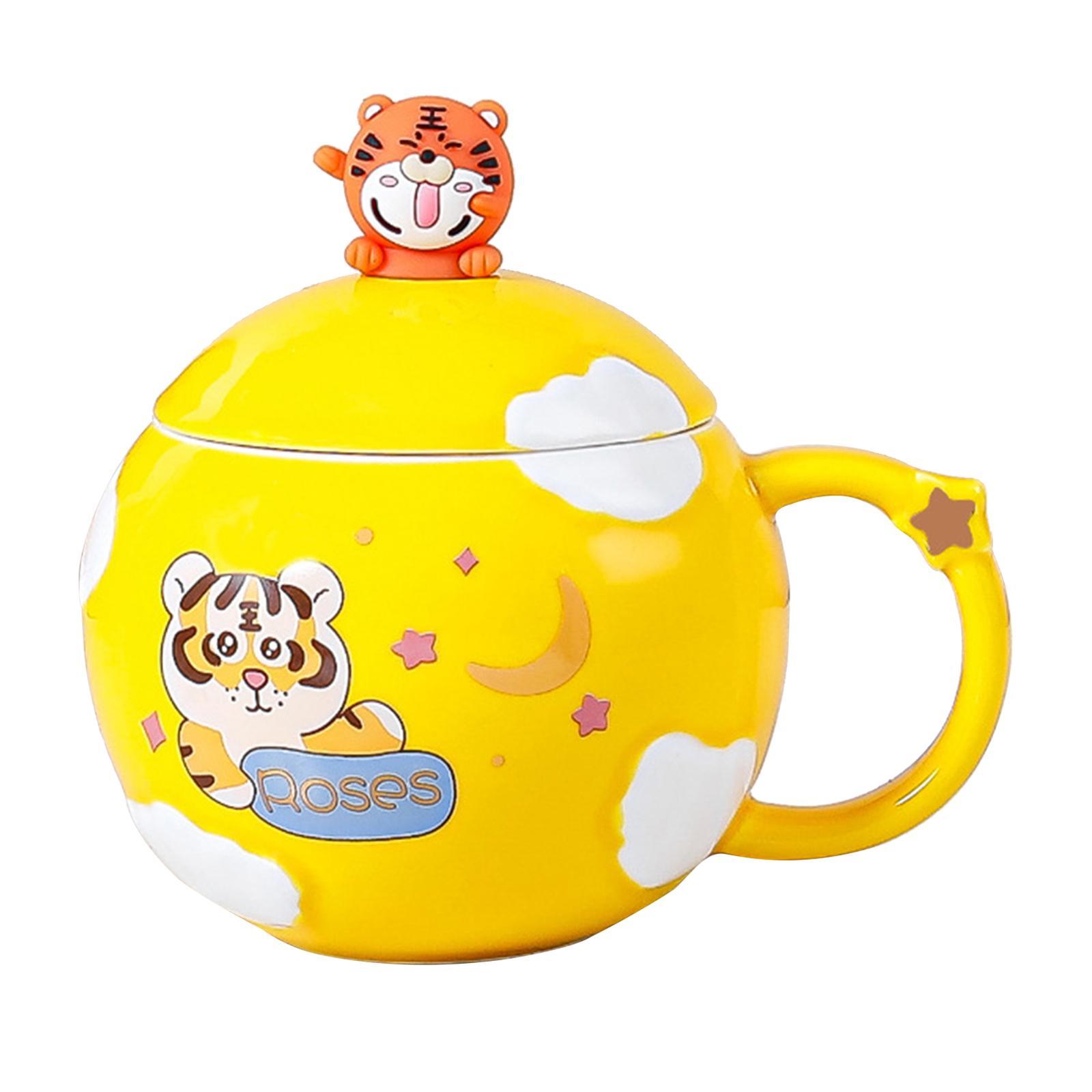 2 Pieces Creative Coffee Mug Cups Breakfast Juice Milk Water Cups Gifts