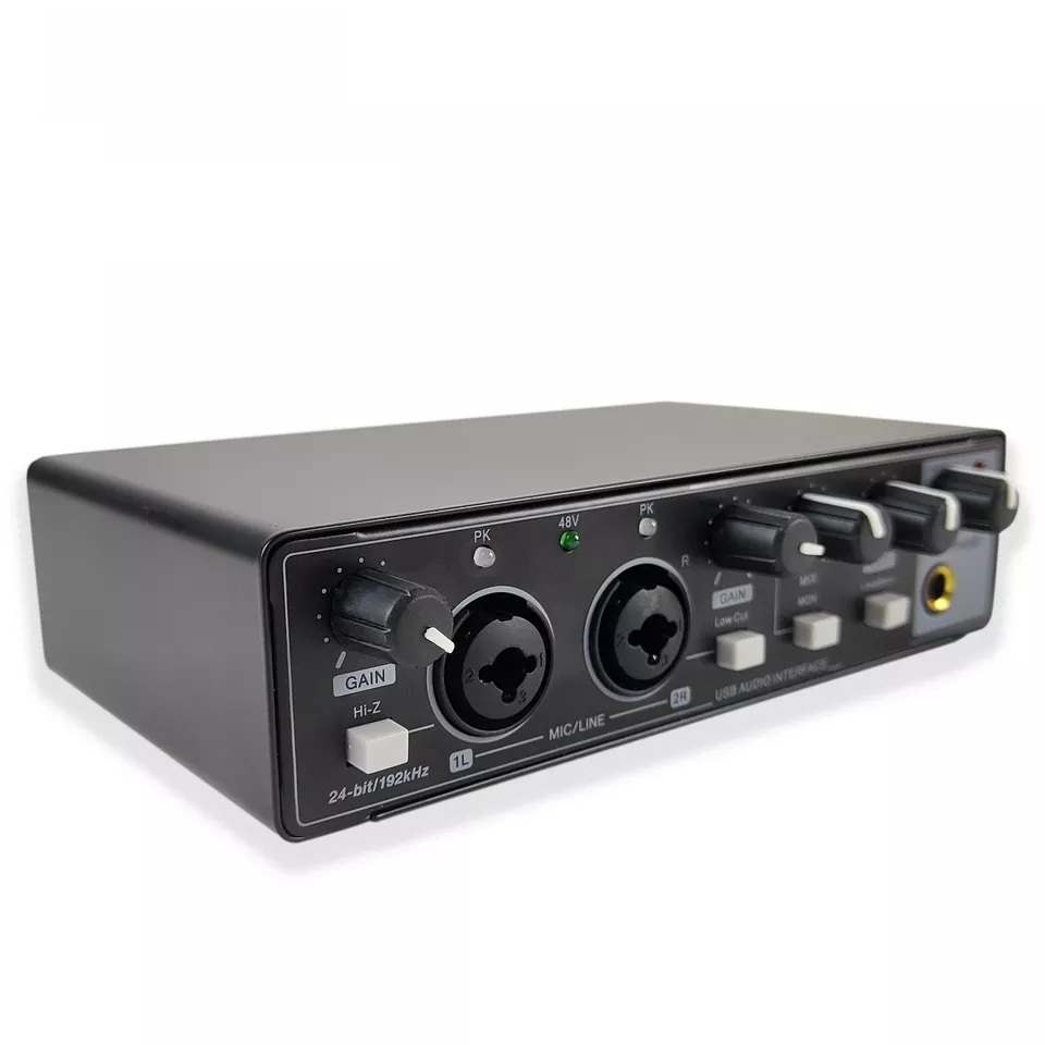 Sound card thu âm live stream chuyên nghiệp - Audio interface 24bit/192khz - t90 Moon Sun