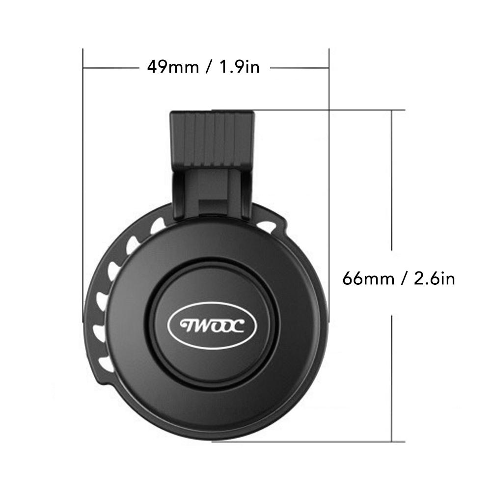 Chuông điệnxe đạp không thấm nước có thể sạc lại