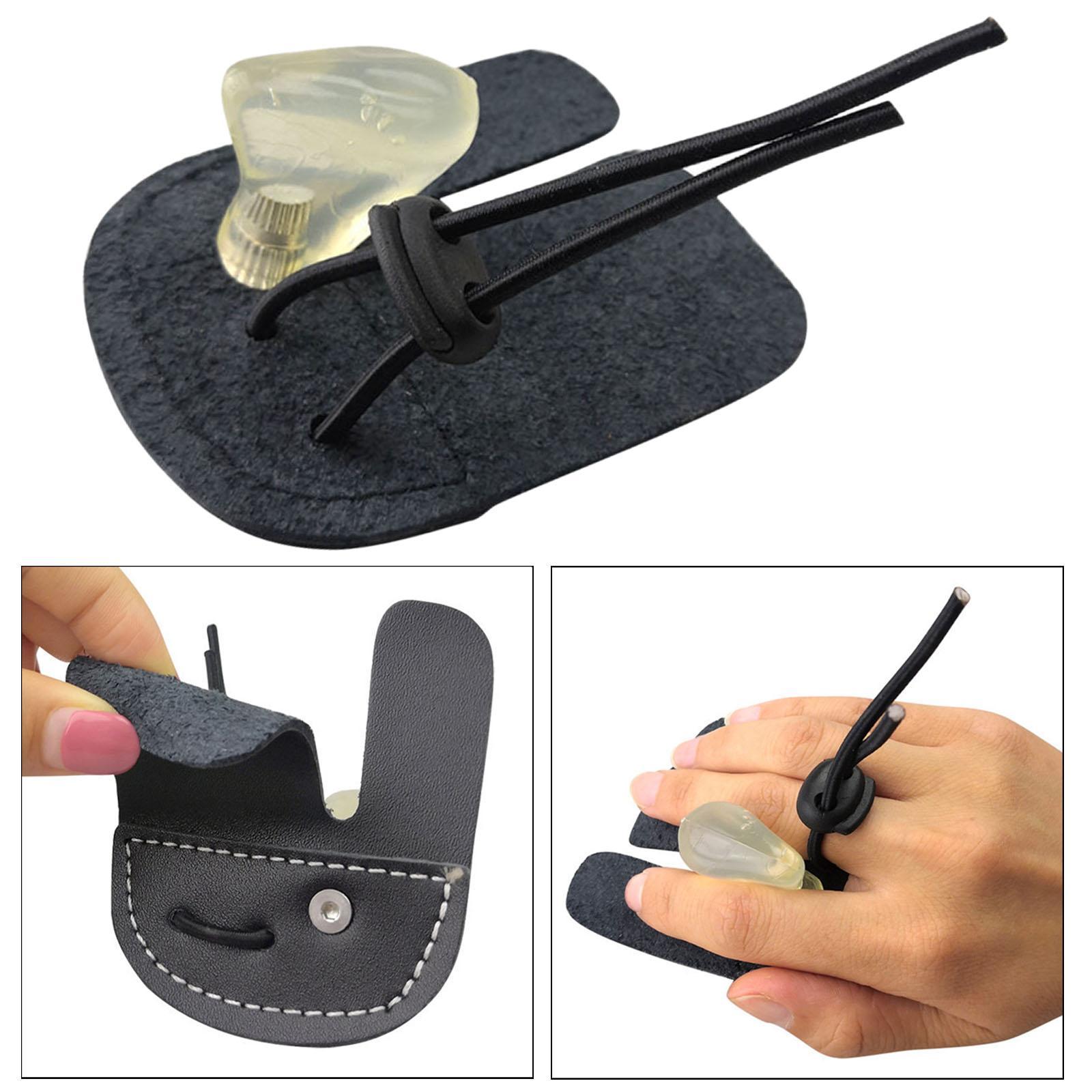 Finger Tab Recurve Guard Bow Glove for Practice Youth Adult Protect