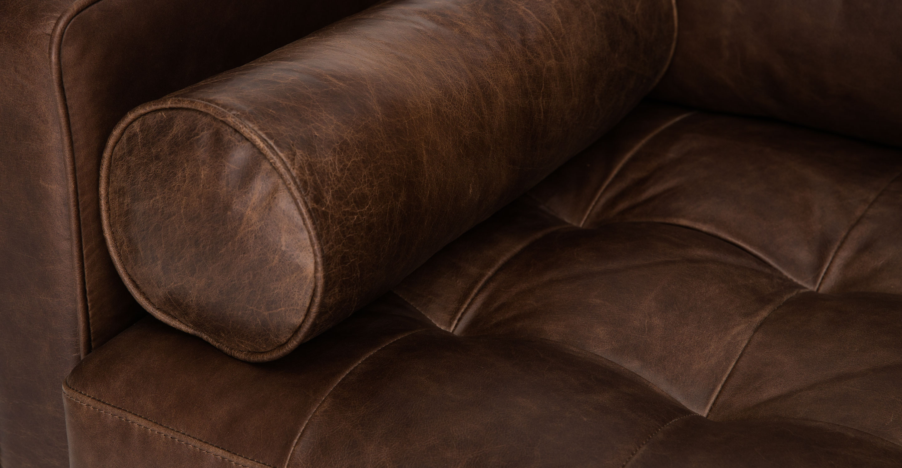 Ghế sofa đơn bọc da