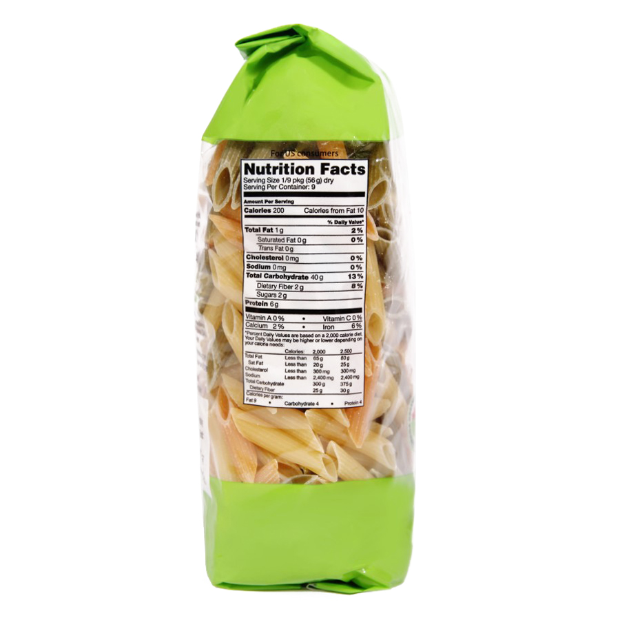Nui Ống Dài Rau Củ Quả Hữu Cơ Bioitalia