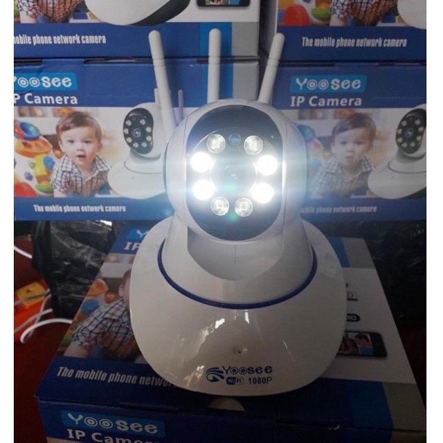 Camera Yoosee 8Led Mẫu Mới - Full HD 1080P - Xem Đêm Có Màu, Kèm Thẻ Nhớ  -Hàng nhập khẩu