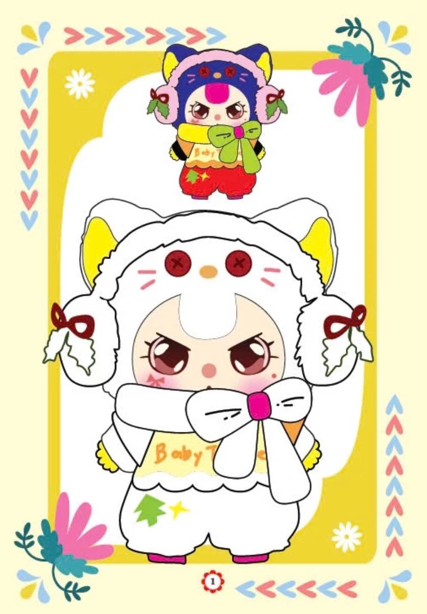 Combo Bé Tô Màu Cinnamoroll + Bé Tô Màu Baby Three (Bộ 4 Cuốn) - HA