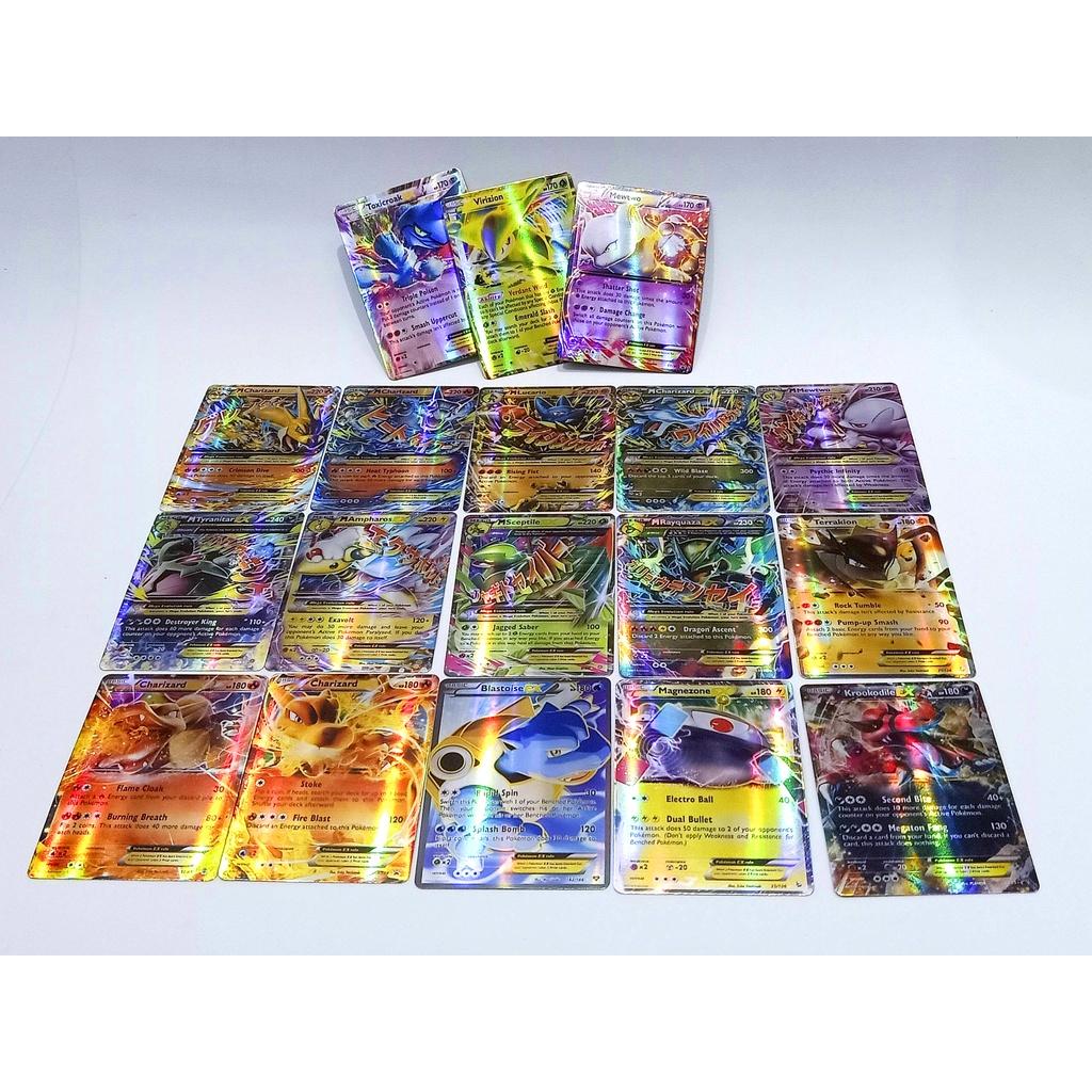 Rhẻ bài pokemon hộp sắt 40 lá Tặng kèm 1 thẻ Vàng Vip