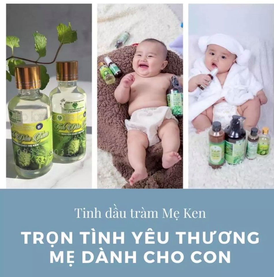 Tinh Dầu Tràm Nguyên Chất MẸ KEN 50ml - DẦU TRÀM MẸ KEN