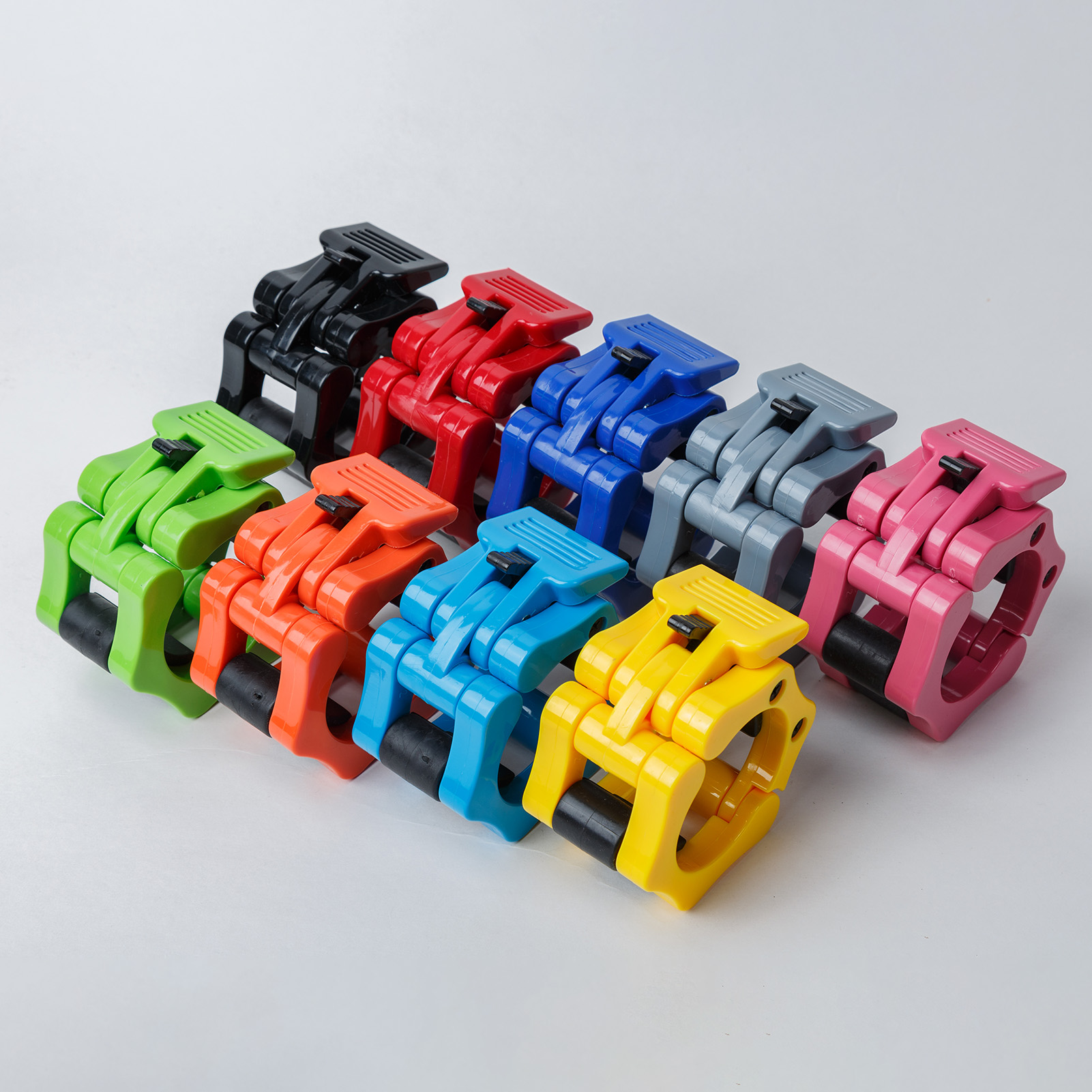 Cặp kẹp khóa thanh tạ 2 inch tháo lắp nhanh không trượt bằng nylon có độ bền cao
