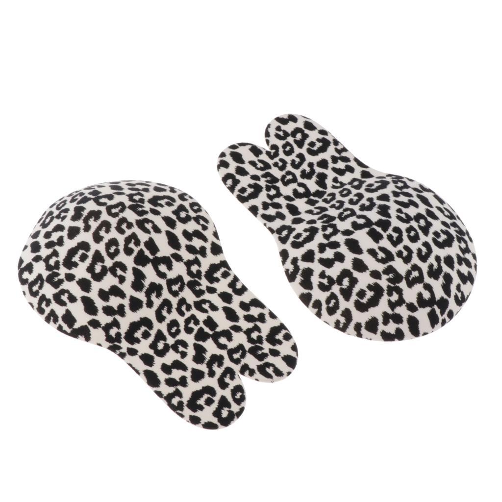 Women's Nipple Cover Chest Pad Strapless Adhesive Bra Self Adhesive Push Up Bra Invisible Nipple Cover, Washable and Reusable
