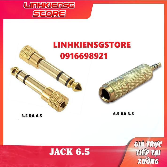 Jack chuyển 3.5 sang 6.5 và 6.5 sang 3.5mm