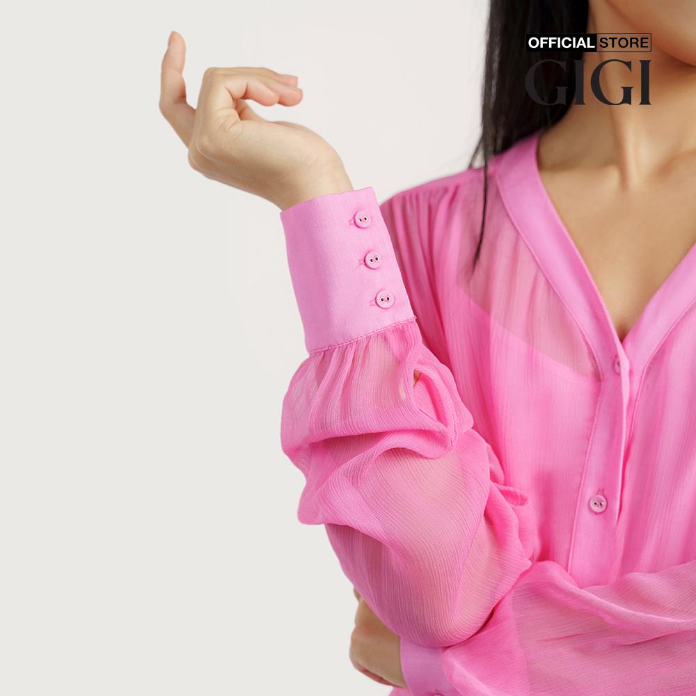 GIGI - Đầm midi phom suông 2 lớp hiện đại G2102D221178-41