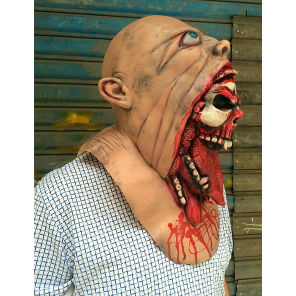 Mặt nạ hóa trang Zombie làm bằng latex dành cho Halloween
