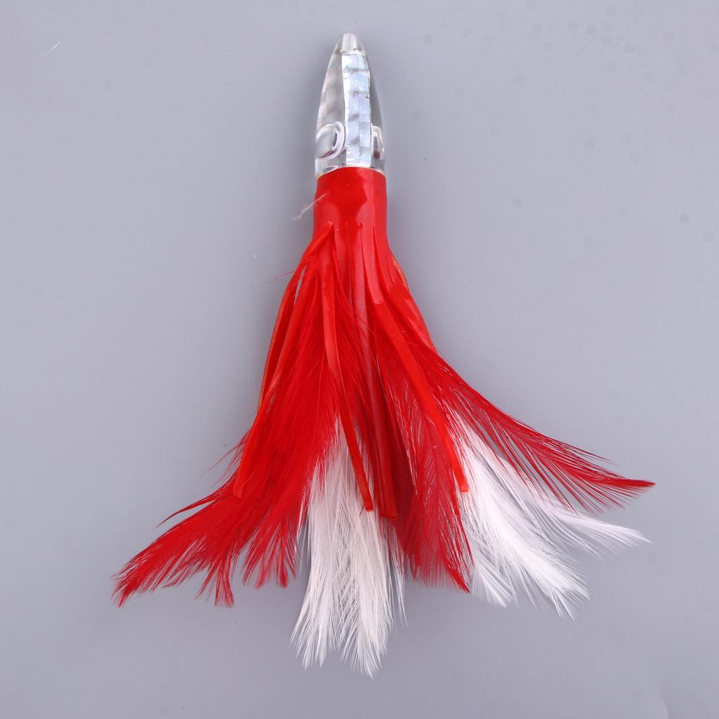 Fishing  Squid  Skirts  Soft Baits Crankbaits Pink White