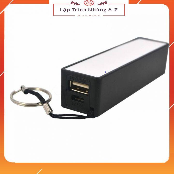 [Lập Trình Nhúng A-Z][G24] Hộp Đựng Pin Cho Bộ Sạc Dự Phòng Sạc Điện Di Động USB Cho 1 x 18650