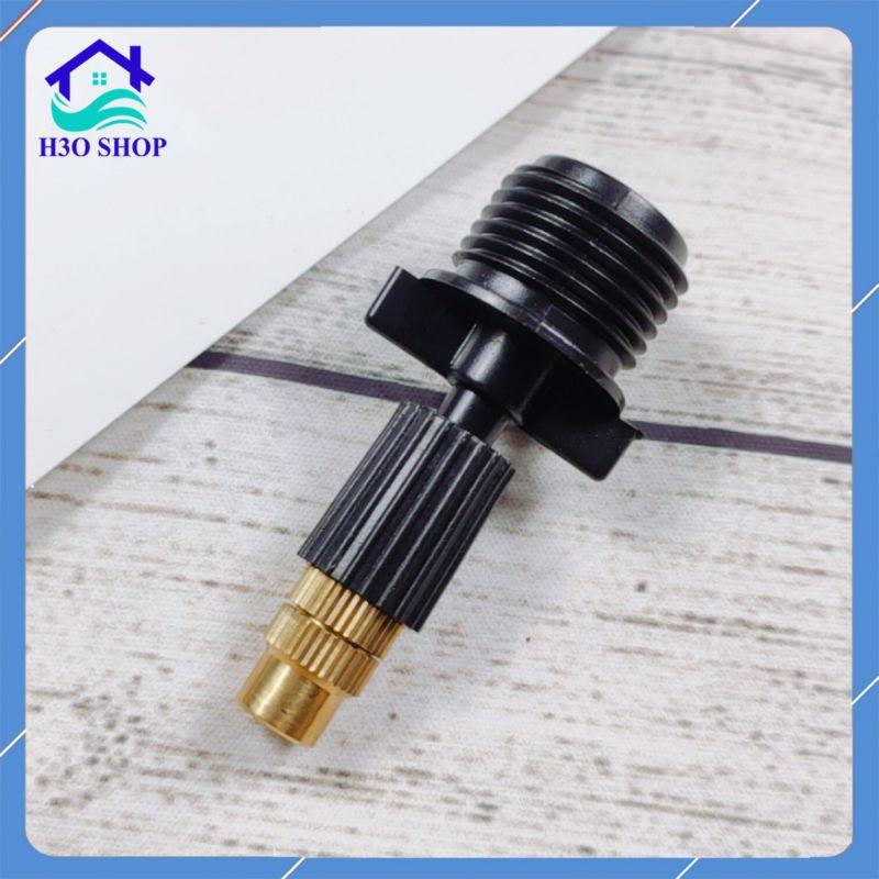 Béc phun sương 1 hướng đồng 8mm lắp đường ống 8 hoặc 21mm