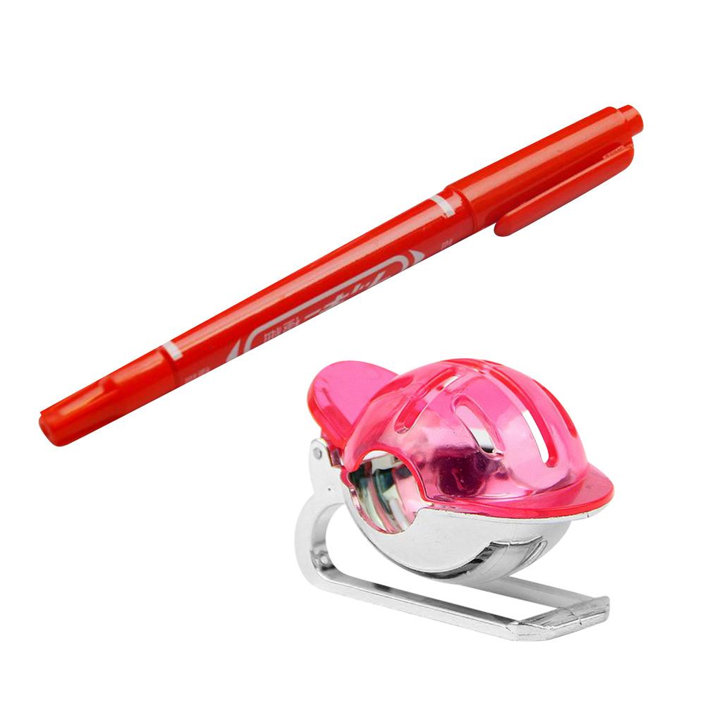 Portable Golf Ball Liner Marker Clip Design Line Drawing Alignment Tool - 3Colors