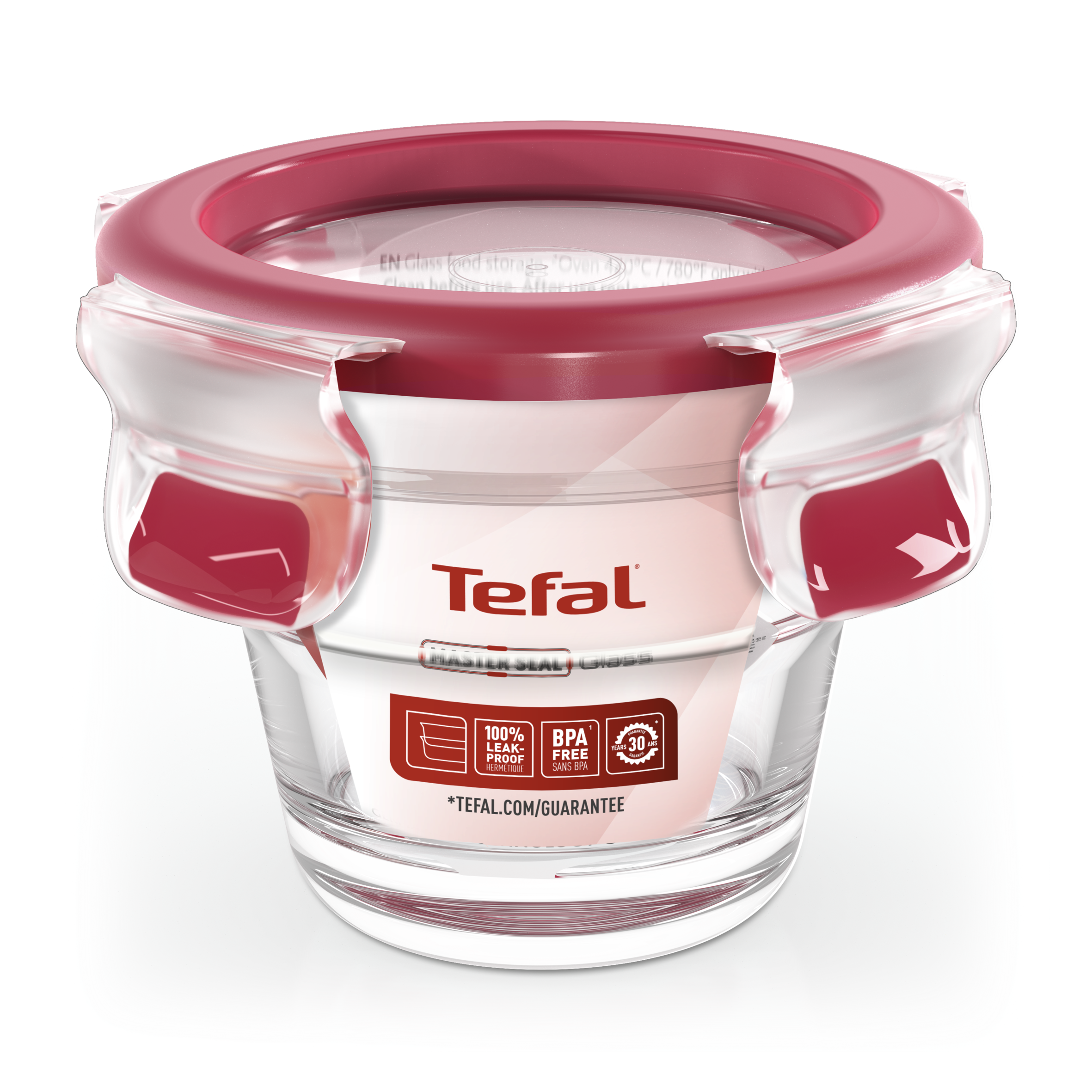 Hộp bảo quản thực phẩm thủy tinh Tefal Masterseal Glass 100ml - Hàng chính hãng