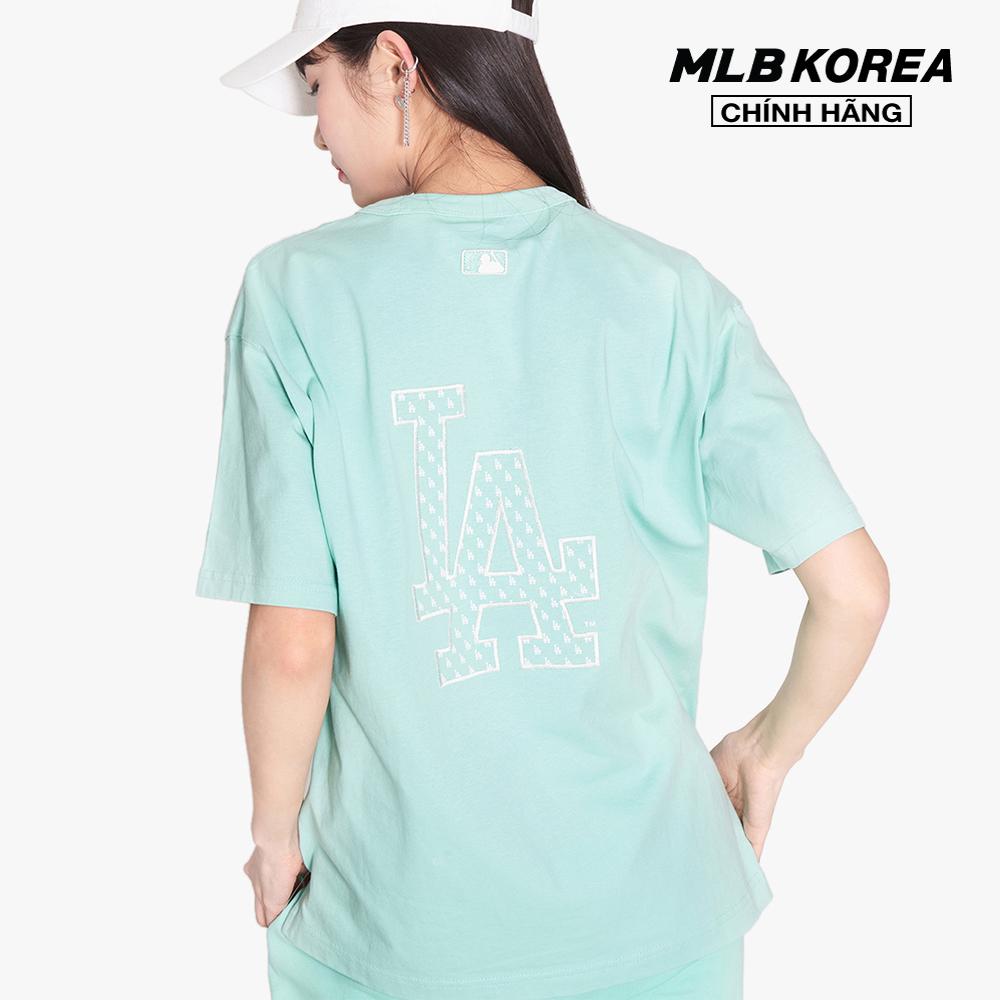 MLB - Áo thun phom suông ngắn tay Basic Monogram Back Logo 3ATSM2023