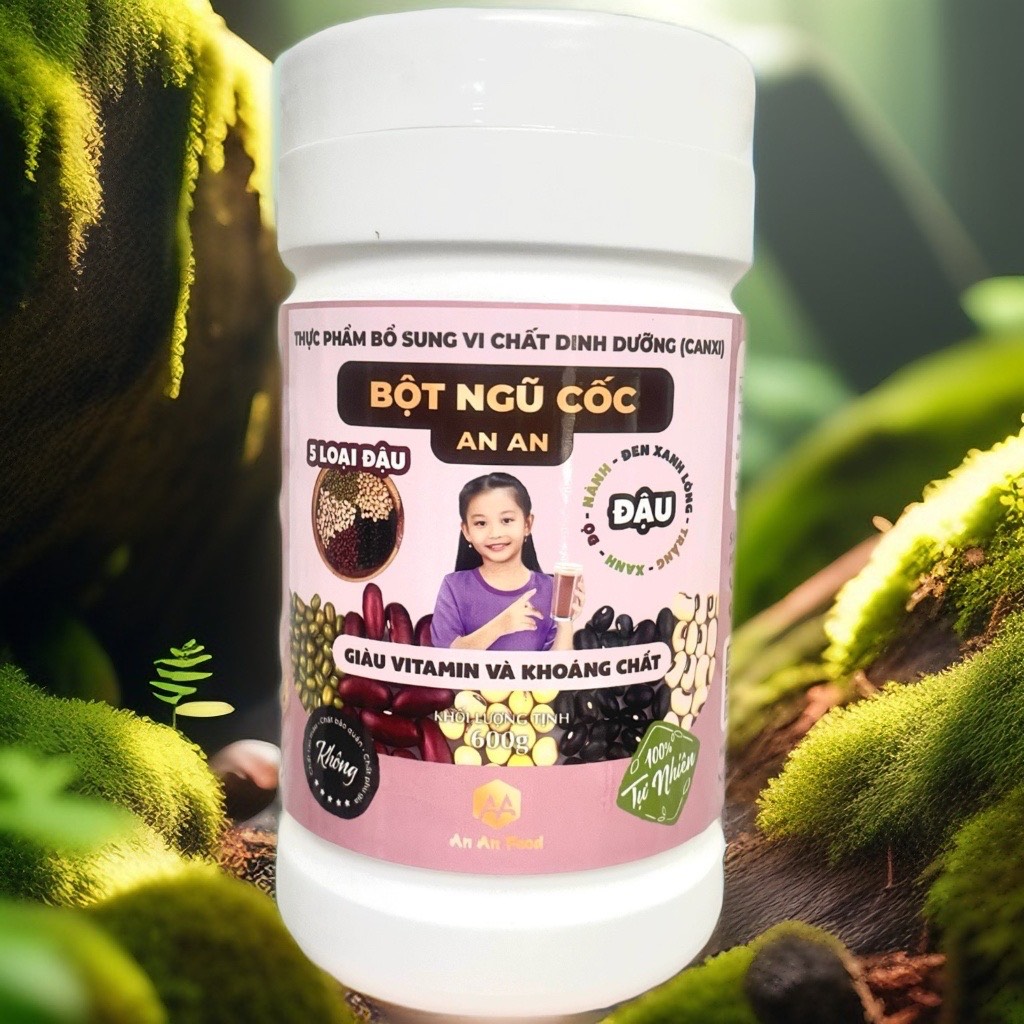 BỘT NGŨ CỐC (600G) lượng đường thấp hữu cơ tự nhiên