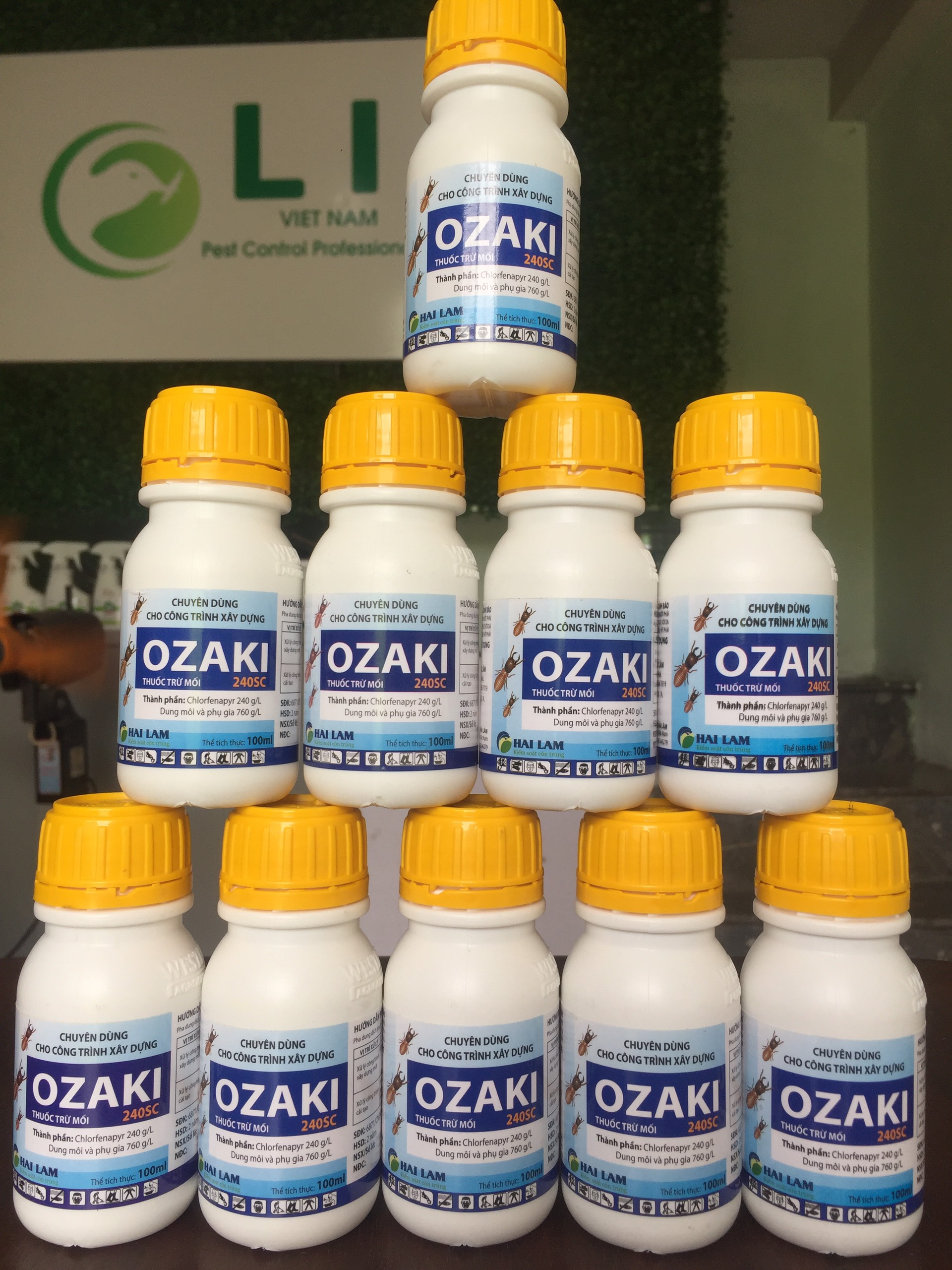 Hóa chất phòng mối tận gốc Ozaki