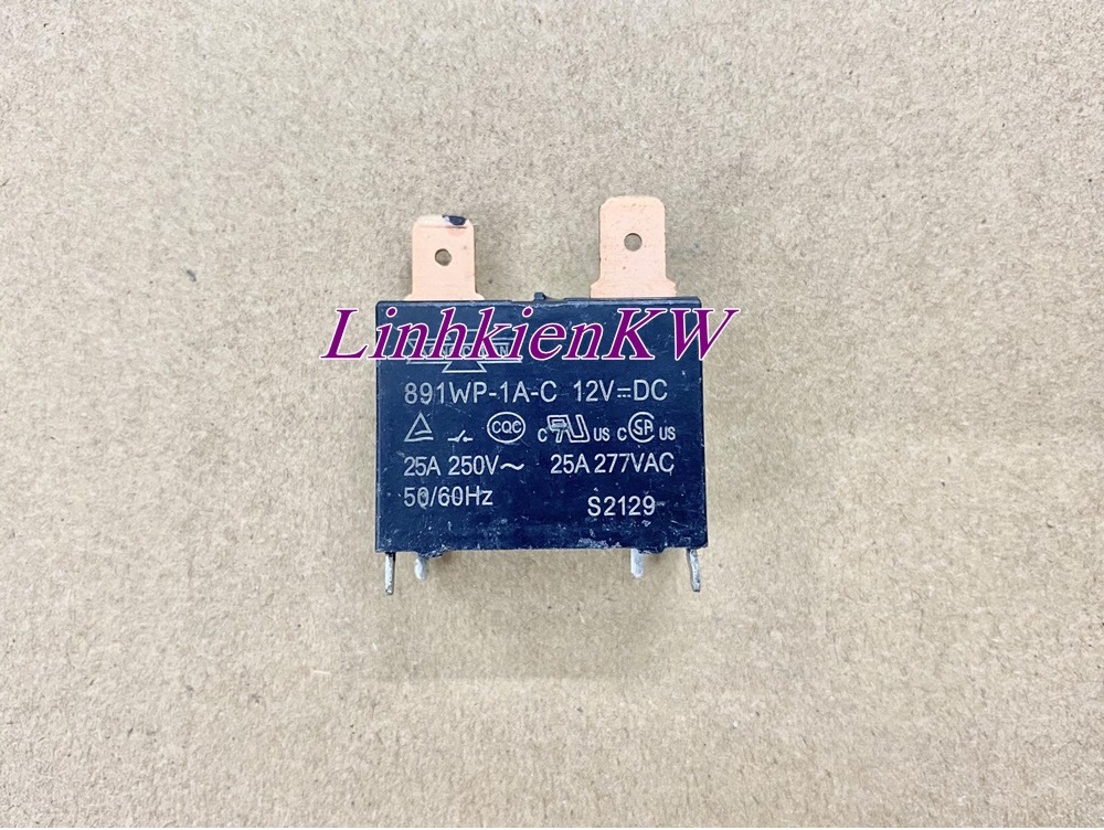Relay 891wp-1a-c cấp lốc điều hòa 25A bóc máy