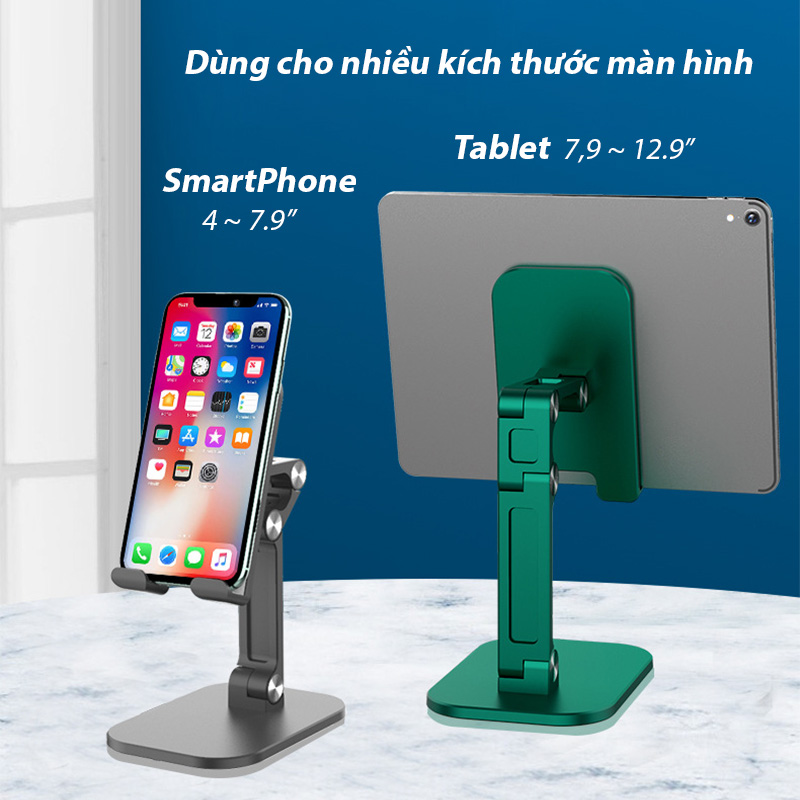 Hình ảnh Giá Đỡ Điện Thoại, Máy Tính Bảng Selfiecom K10 Dành cho các dòng máy từ 4~13 inch, Với thiết kế gấp gọn đa năng - Hàng Nhập Khẩu