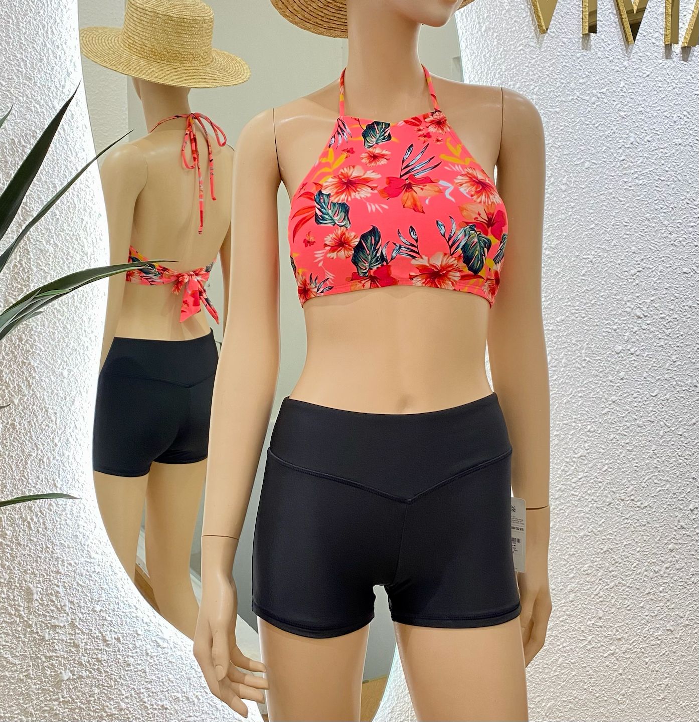 Áo bơi NỮ lẻ BIKINI PASSPORT kiểu Áo yếm lẻ - Hồng - BS214_PK