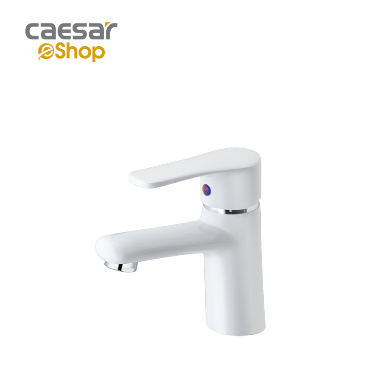 Vòi Lavabo Nóng Lạnh Sơn Màu Trắng - B430CWU