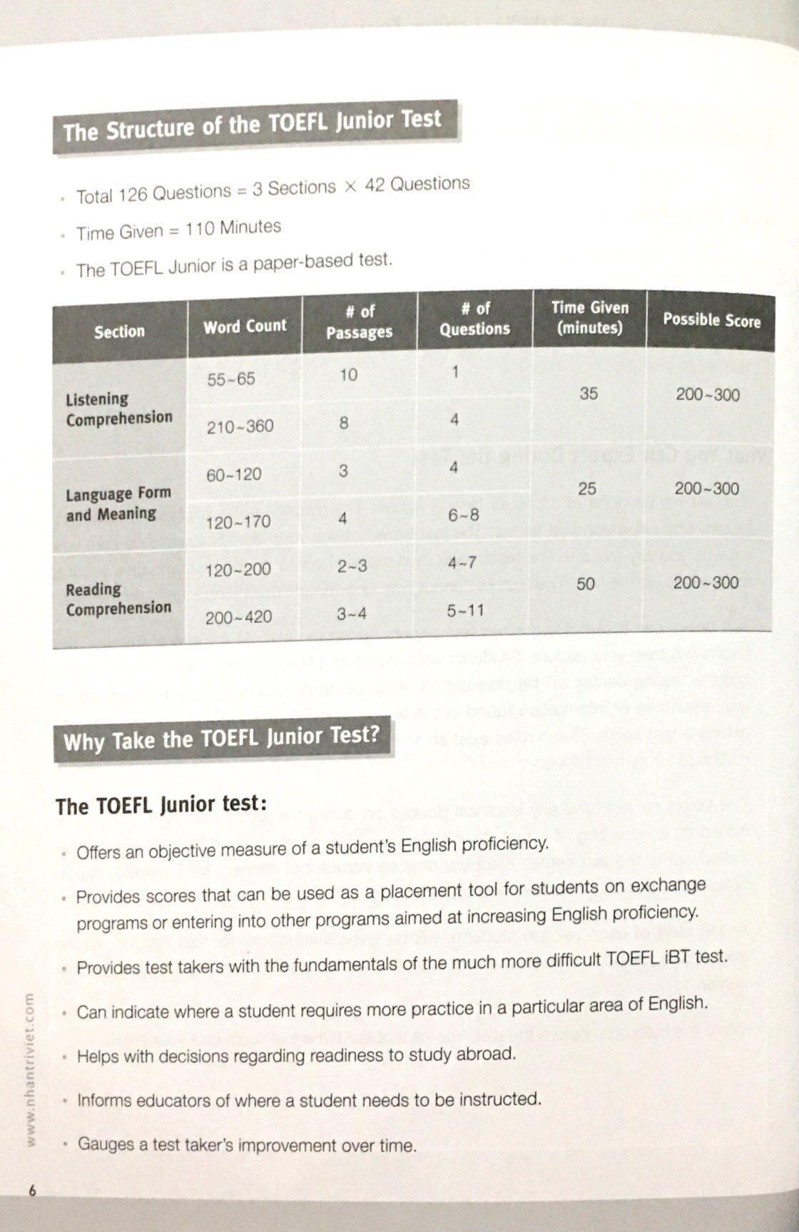 Master TOEFL Junior Basic A2 (Kèm CD)