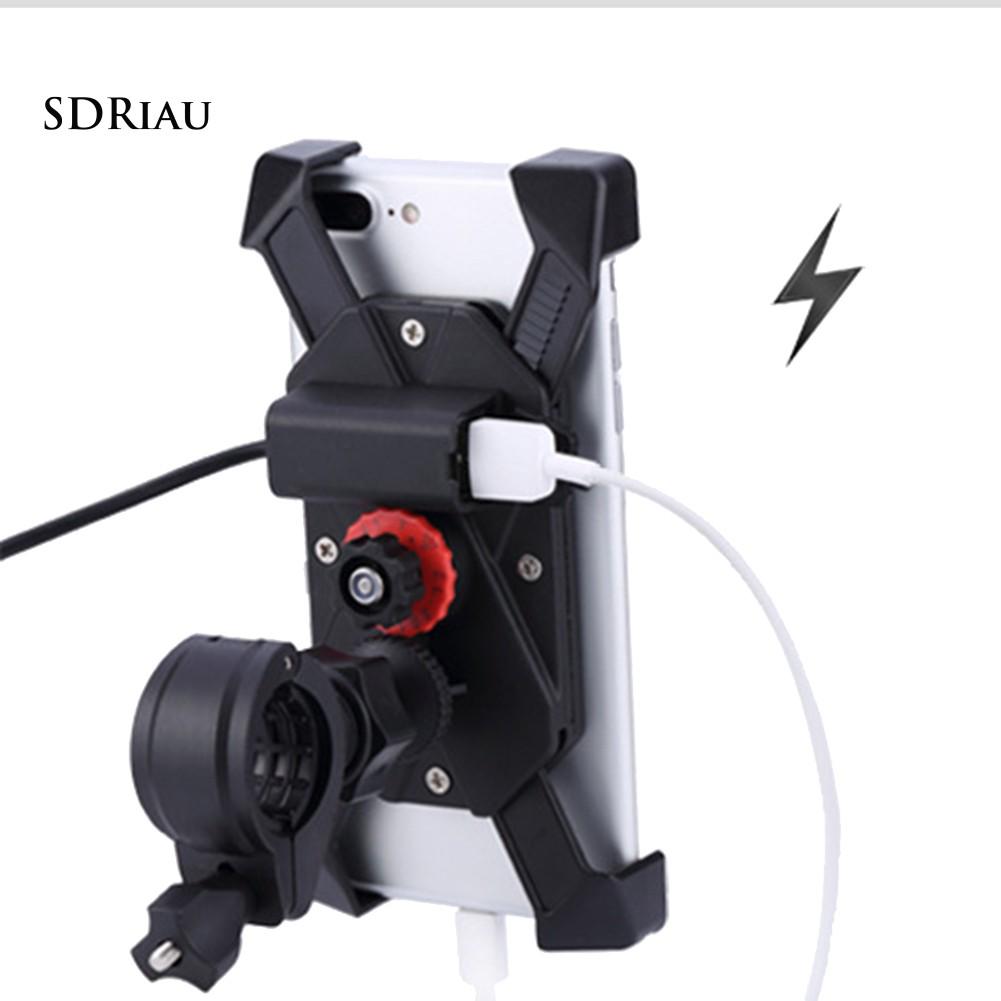 Giá đỡ sạc điện thoại cho xe mô tô