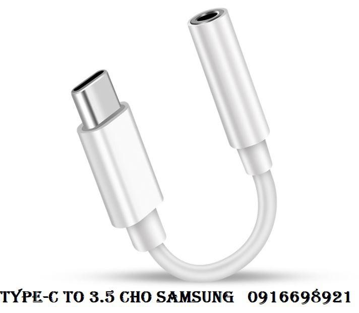 Dây Cáp Chuyển TYPEC Ra 3.5mm Có DAC Cho Máy Samsung Galaxy Note 10 NOTE 10 PLUS