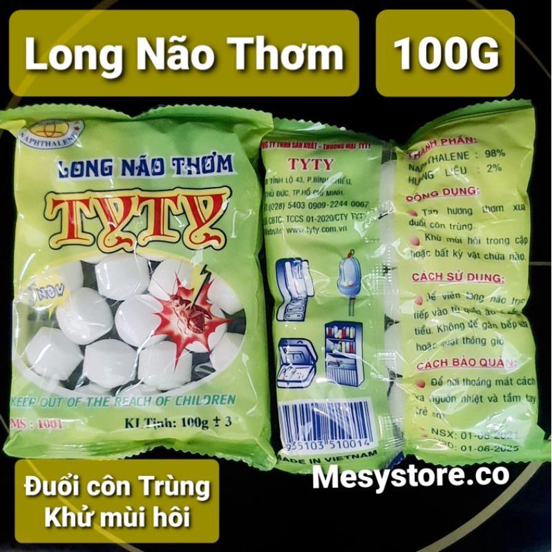 Long Não Thơm TyTy 100G Đuổi Côn Trùng Khử Mùi Hôi Tủ Quần Áo Và Bồn Tiểu