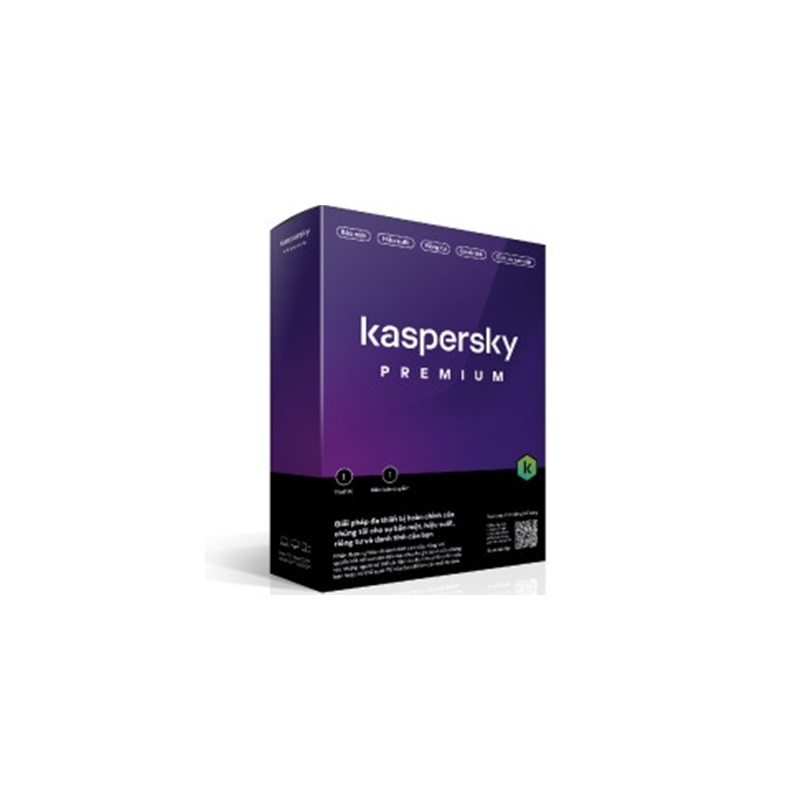 Phần mềm diệt virus Kaspersky Premium 1 Thiết bị/năm - Hàng Chính Hãng