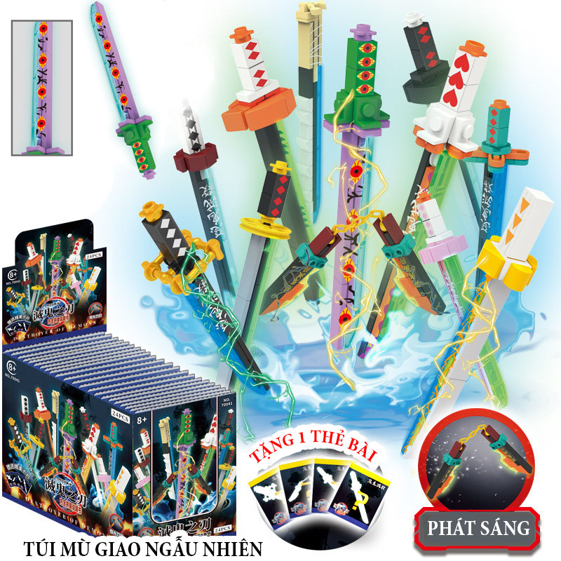 Mô hình Gundam mini Túi mù Wing Mecha Warrior Lego Lắp ghép Người máy DIY Đồ chơi Quà tặng cho bé