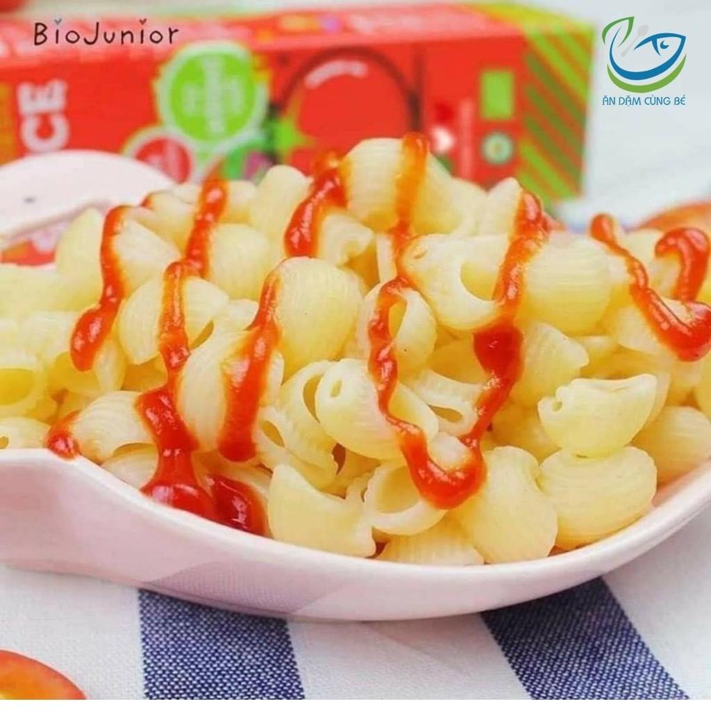 Mì nui ăn dặm hữu cơ cho bé hình chữ cái Bio Junior 200g