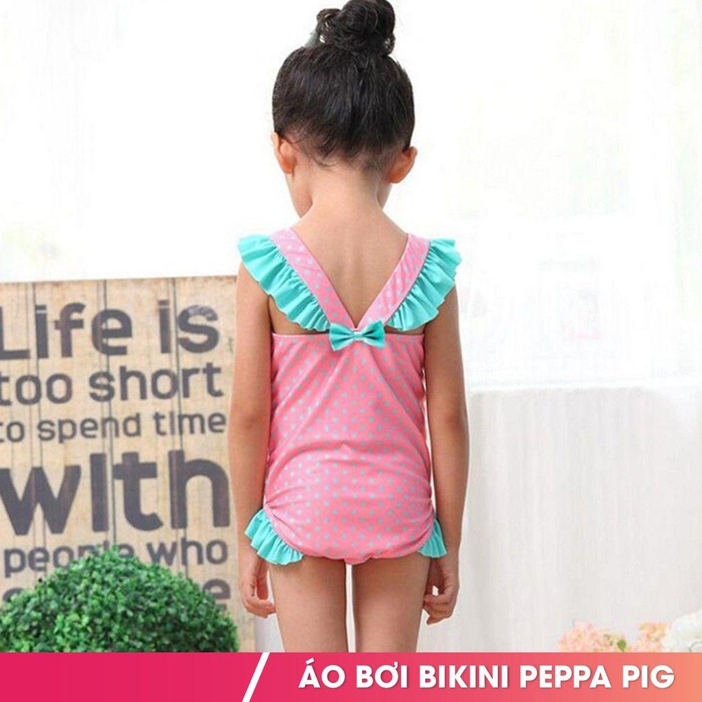 Áo bơi bikini một mảnh heo Peppa Pig cho bé gái 1-9 tuổi