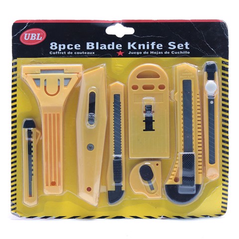 Bộ Dao Rọc Giấy 8 Món - Uncle Bills