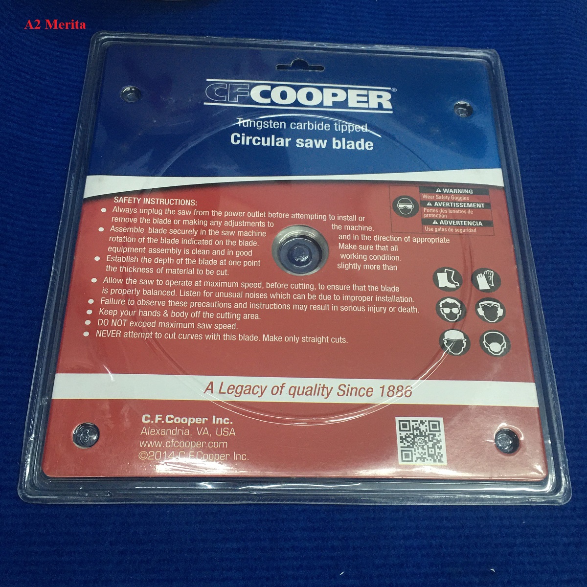 Lưỡi cưa gỗ 254mm(10&quot;)  60 răng CFCOOPER