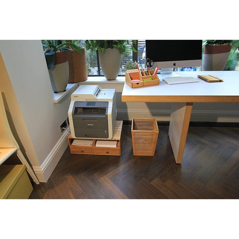 Hộp đựng đồ dùng để bàn bằng gỗ TACHI.DEOR-013 | D15 x R25 x C11cm | Hộp gỗ đựng văn phòng phẩm | Hộp đựng mỹ phẩm