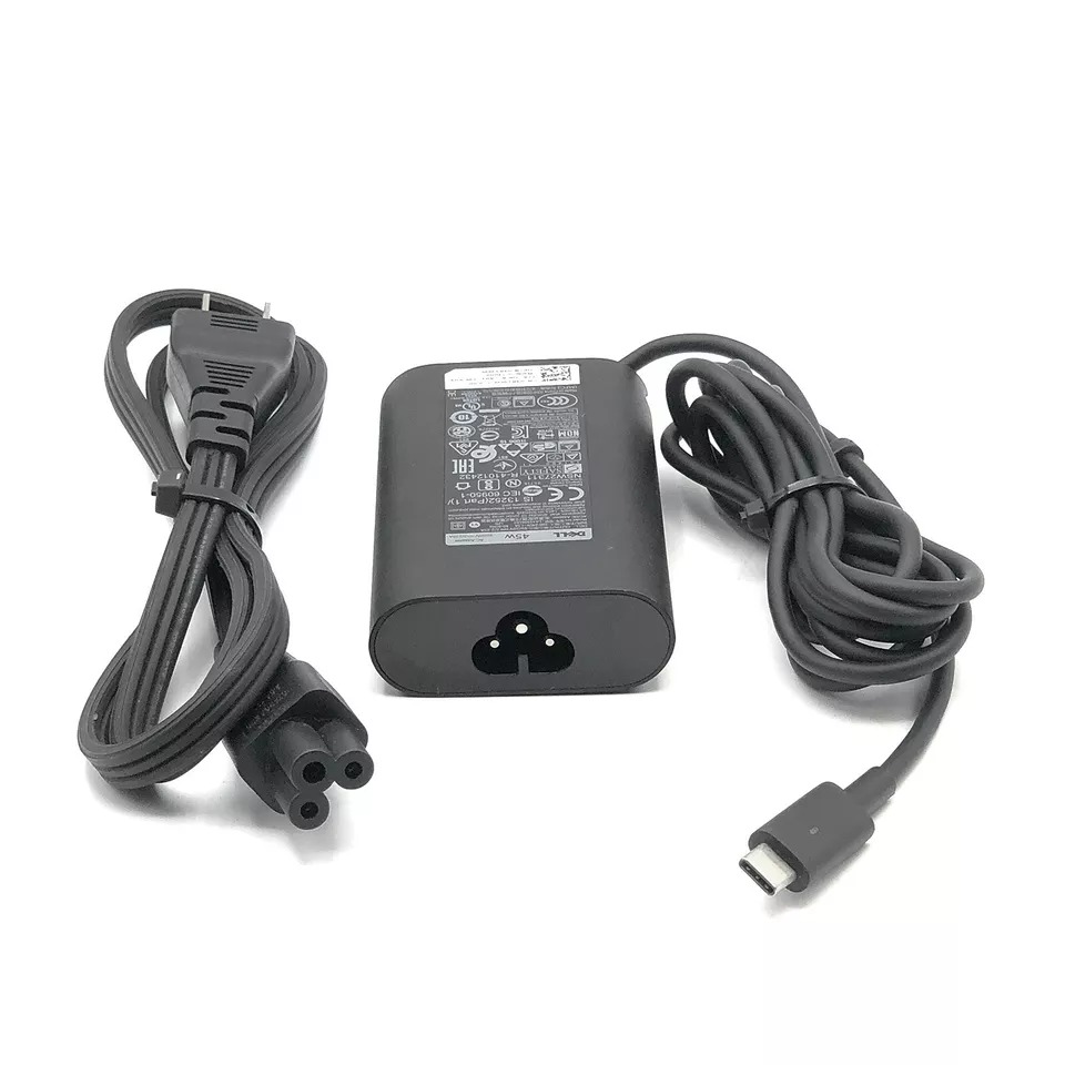 Sạc dành cho Laptop Dell Latitude 12 7275 Adapter 20V-2.25A Type-C hàng nhập khẩu.